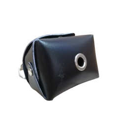 Borsina porta sacchetti igienici in pelle