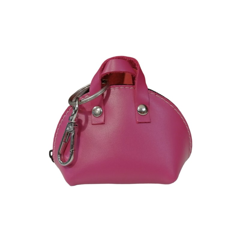 Borsina porta sacchetti igienici in pelle - due manici