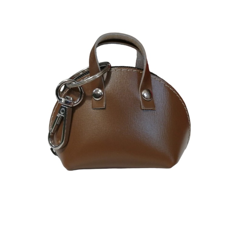 Borsina porta sacchetti igienici in pelle - due manici