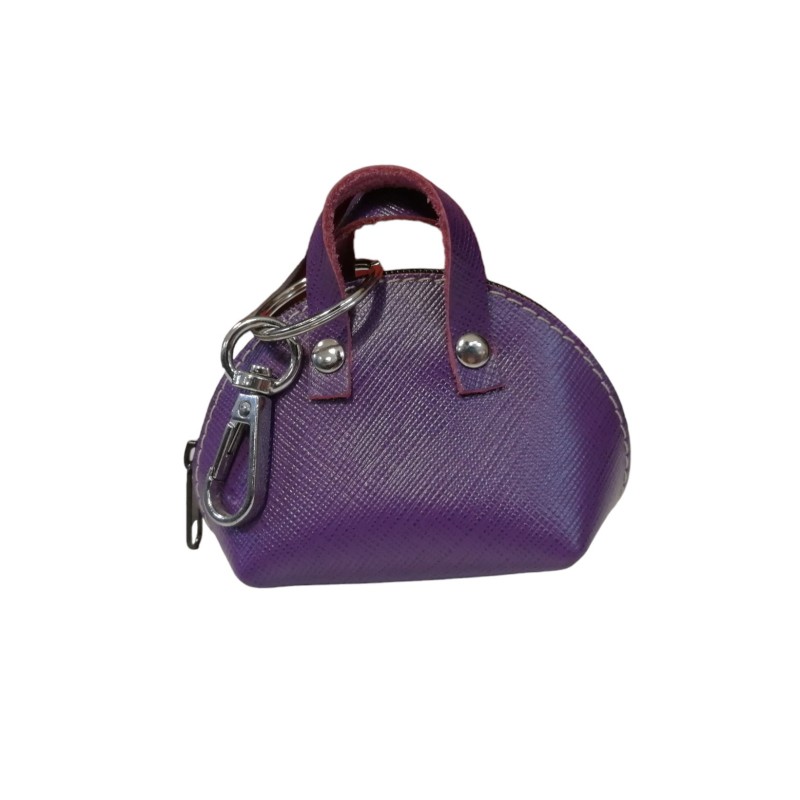 Borsina porta sacchetti igienici in pelle - due manici