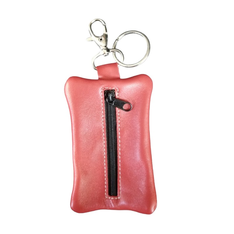 Borsina porta sacchetti igienici in pelle - piatta