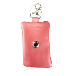 Borsina porta sacchetti igienici in pelle - piatta