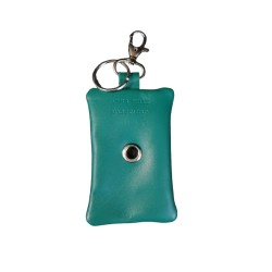 Borsina porta sacchetti igienici in pelle - piatta