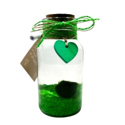 Marimo verde con cuore