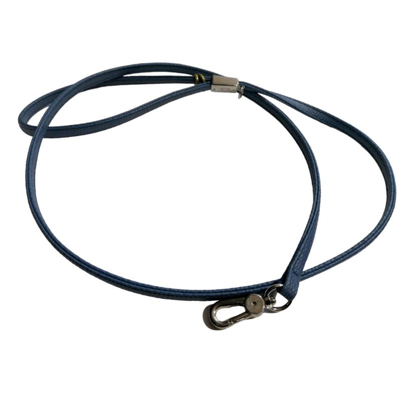 Guinzaglio in ecopelle karung blu