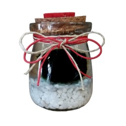 Marimo mini Natalizio bianco